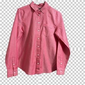 Banana Republic Men's Coral Button-Down Shirt